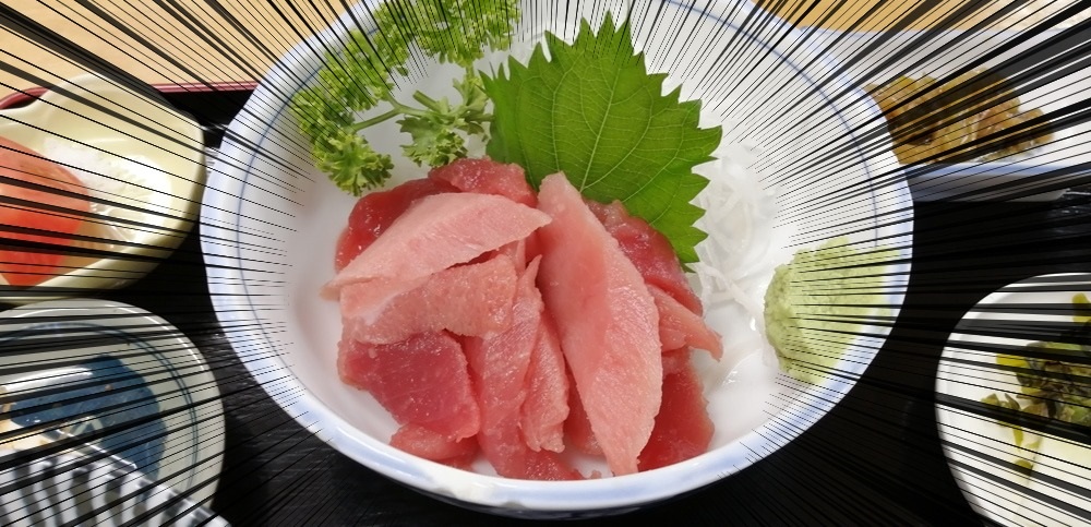 松戸南部市場の超老舗定食屋 あざみや のまぐろの中落ち定食に感服 ロカスポ松戸市版 ろかまつ